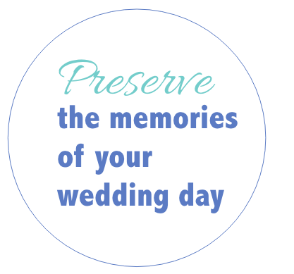 Preserve the memories of your wedding day