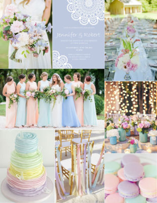 2018 Wedding Colors | Top Wedding Color Swatches | Wedding Ideas